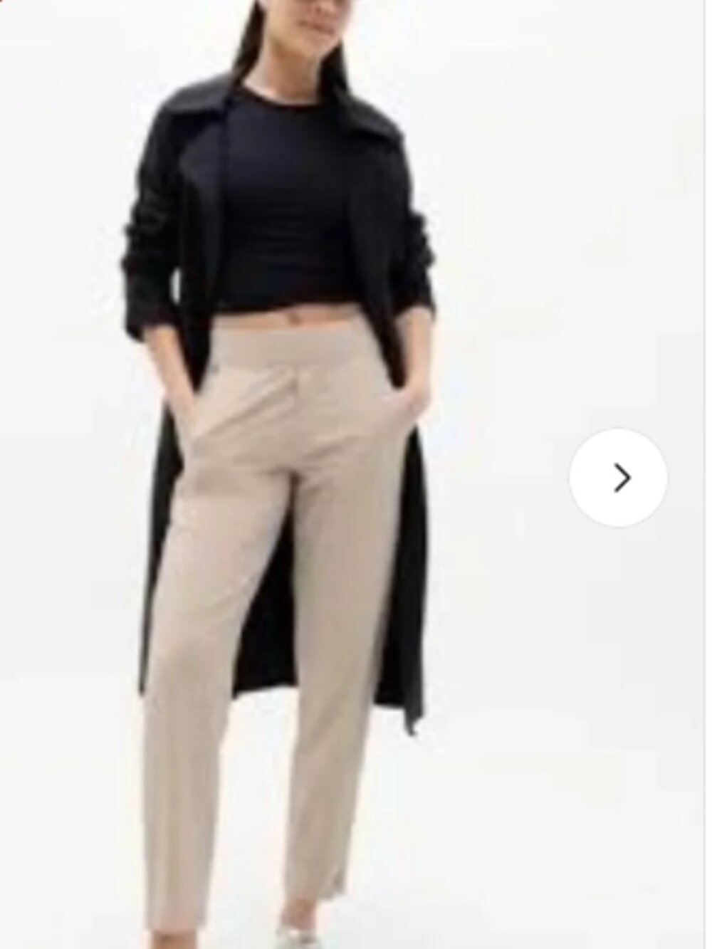 Athleta Brooklyn Mid Rise Ankle Pant in colour Abalone - Size 4 NWOT